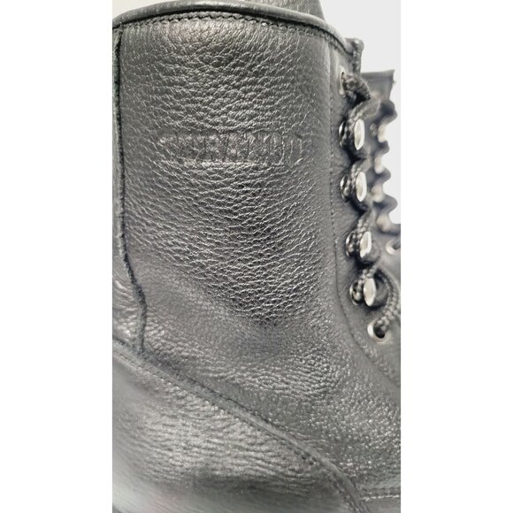 Vintage Durango Black Kiltie Leather Ankle Booties - Size 7 - Picture 8 of 8